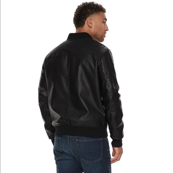 NWT Mens Slim Fit Bomber Jacket - Picture 3 of 3